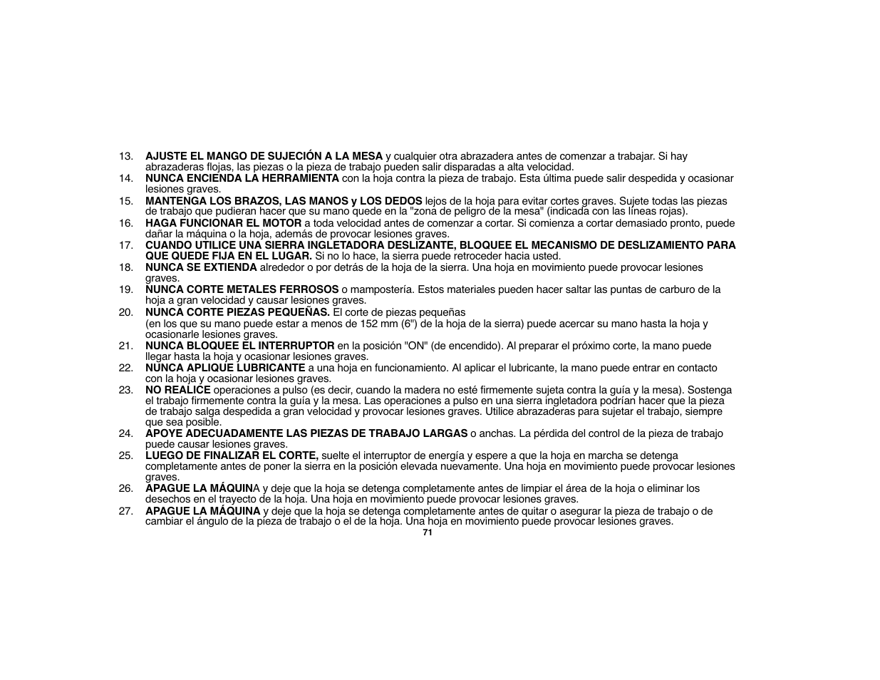 Black & Decker 90528012 User Manual | Page 71 / 88