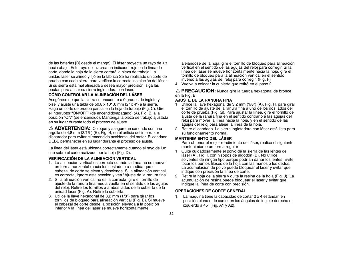 Black & Decker 90528012 User Manual | Page 82 / 88