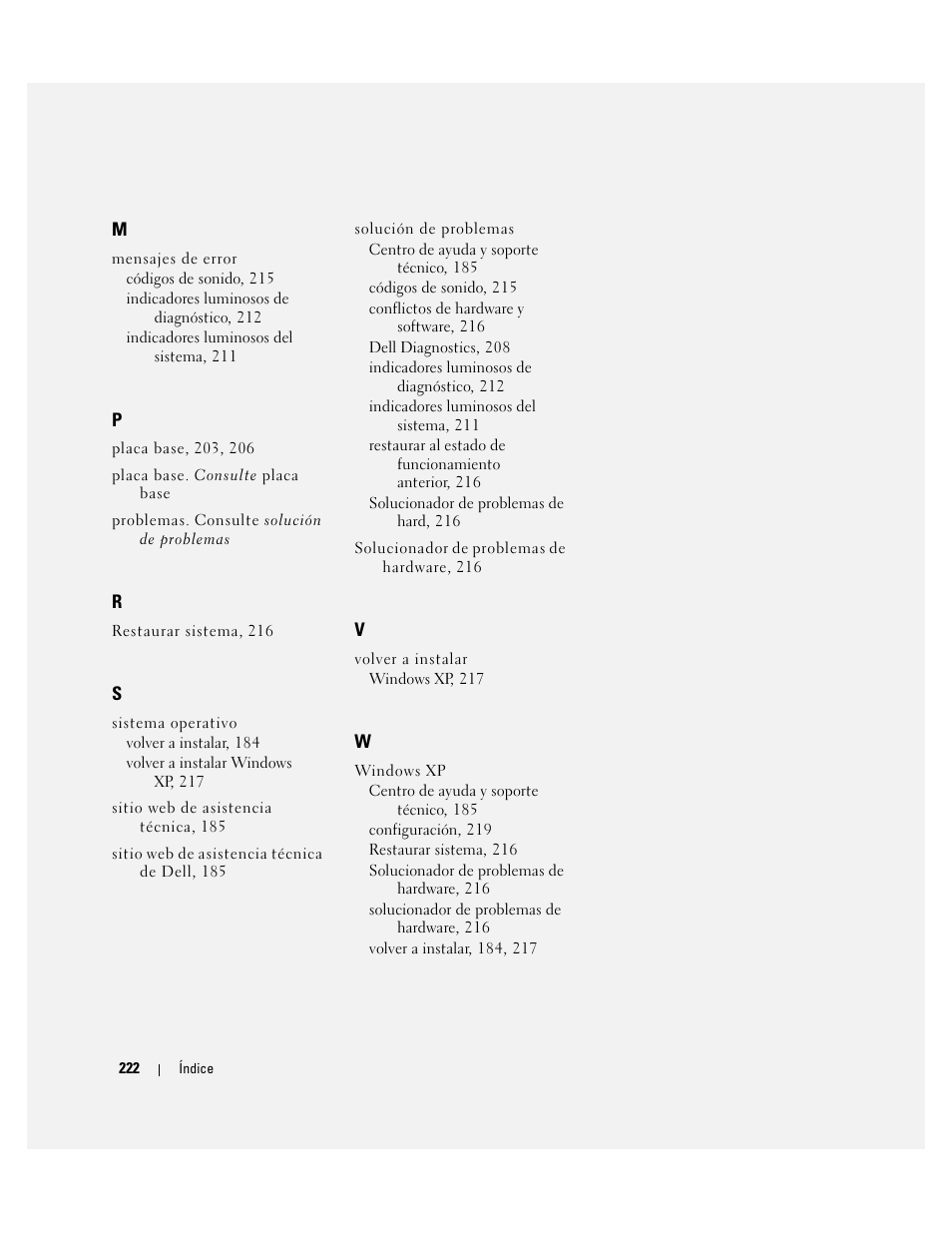 Dell OptiPlex 320 User Manual | Page 222 / 266