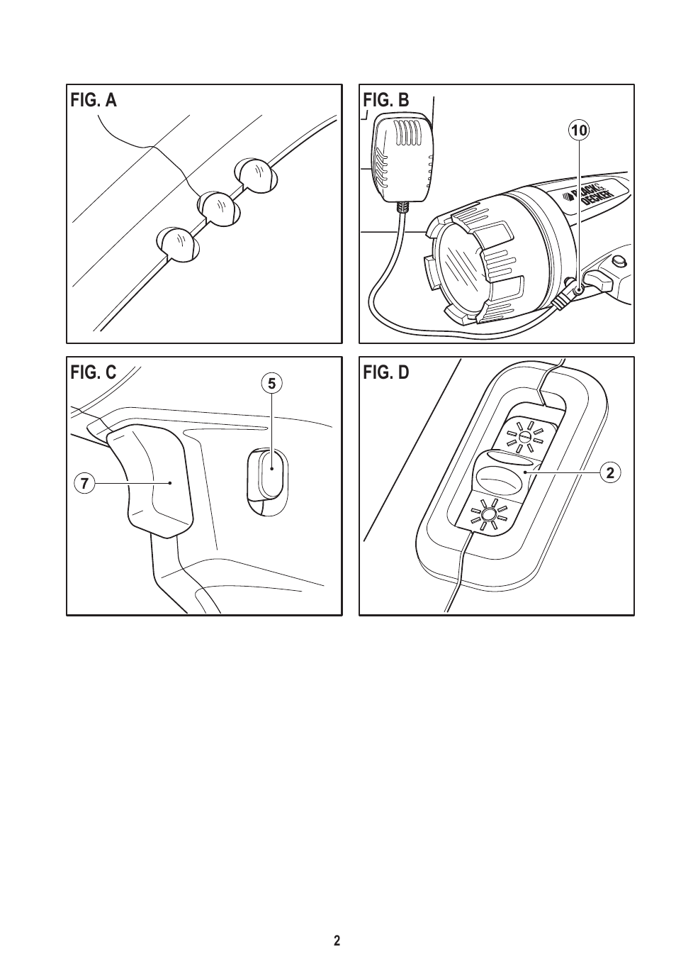 Black & Decker BSL301 User Manual | Page 2 / 14
