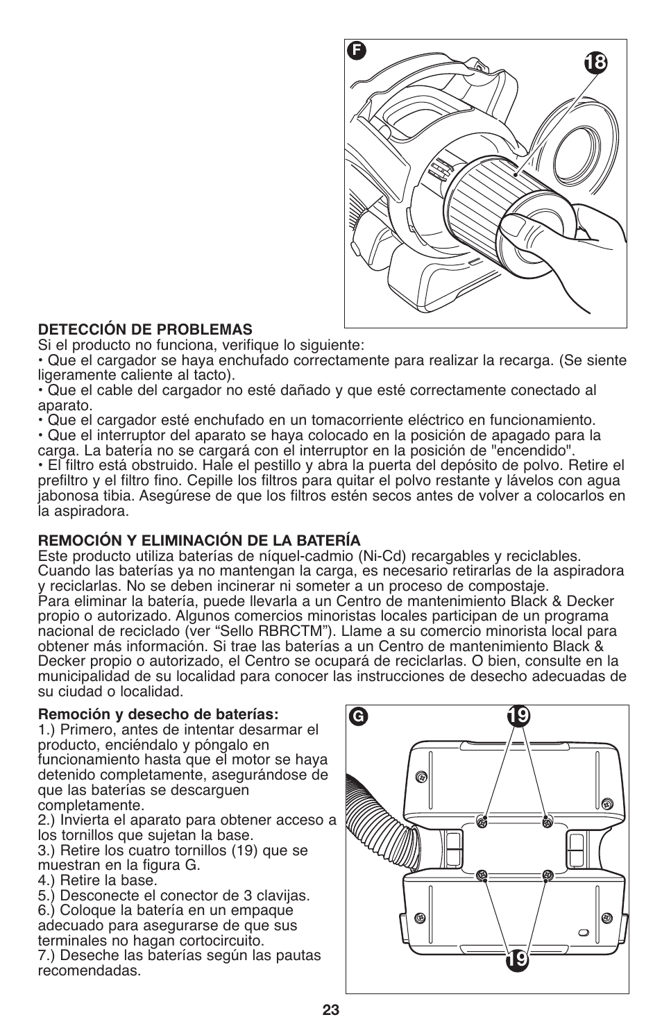 Black & Decker 90564858 User Manual | Page 23 / 28