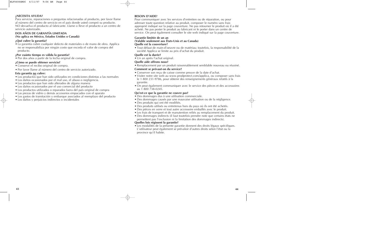 Black & Decker iBLEND BLP5600GM User Manual | Page 23 / 25