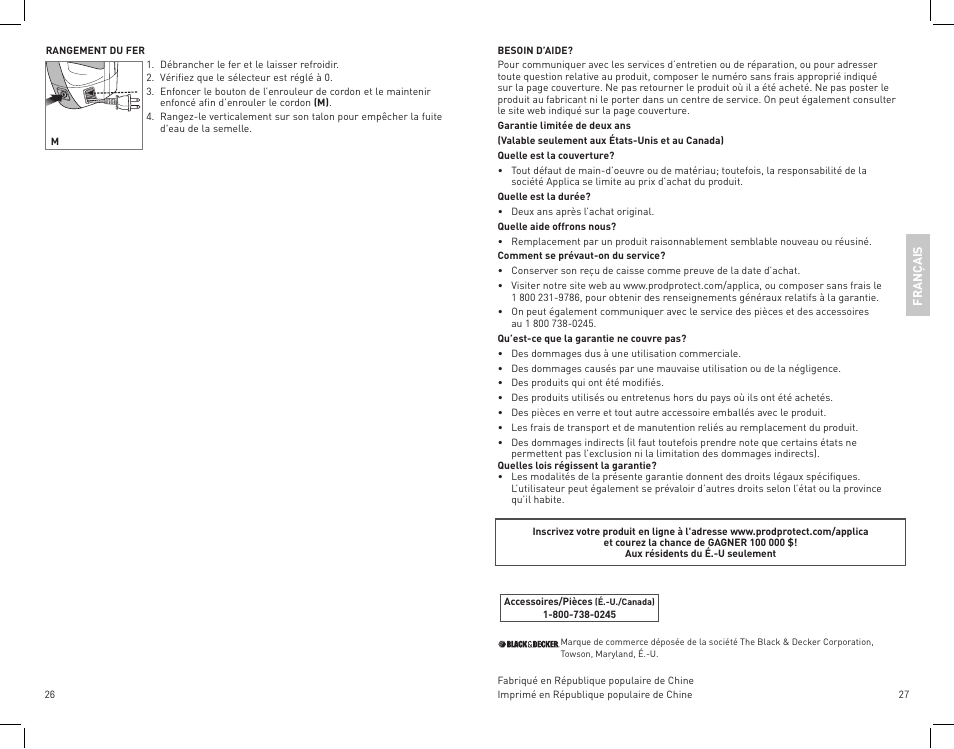 Black & Decker First Impressions ICR515 User Manual | Page 14 / 15