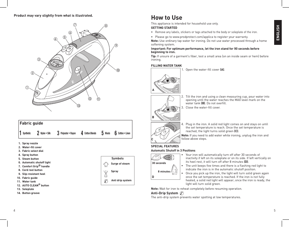 How to use | Black & Decker First Impressions ICR515 User Manual | Page 3 / 15