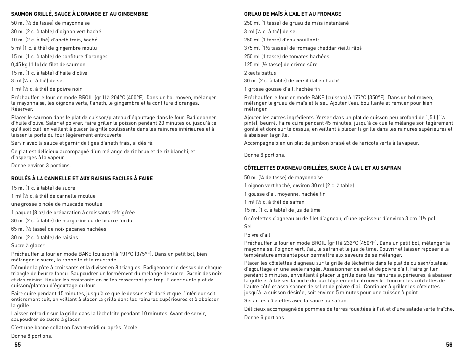 Black & Decker Perfect Broil CTO4300BUC User Manual | Page 29 / 33