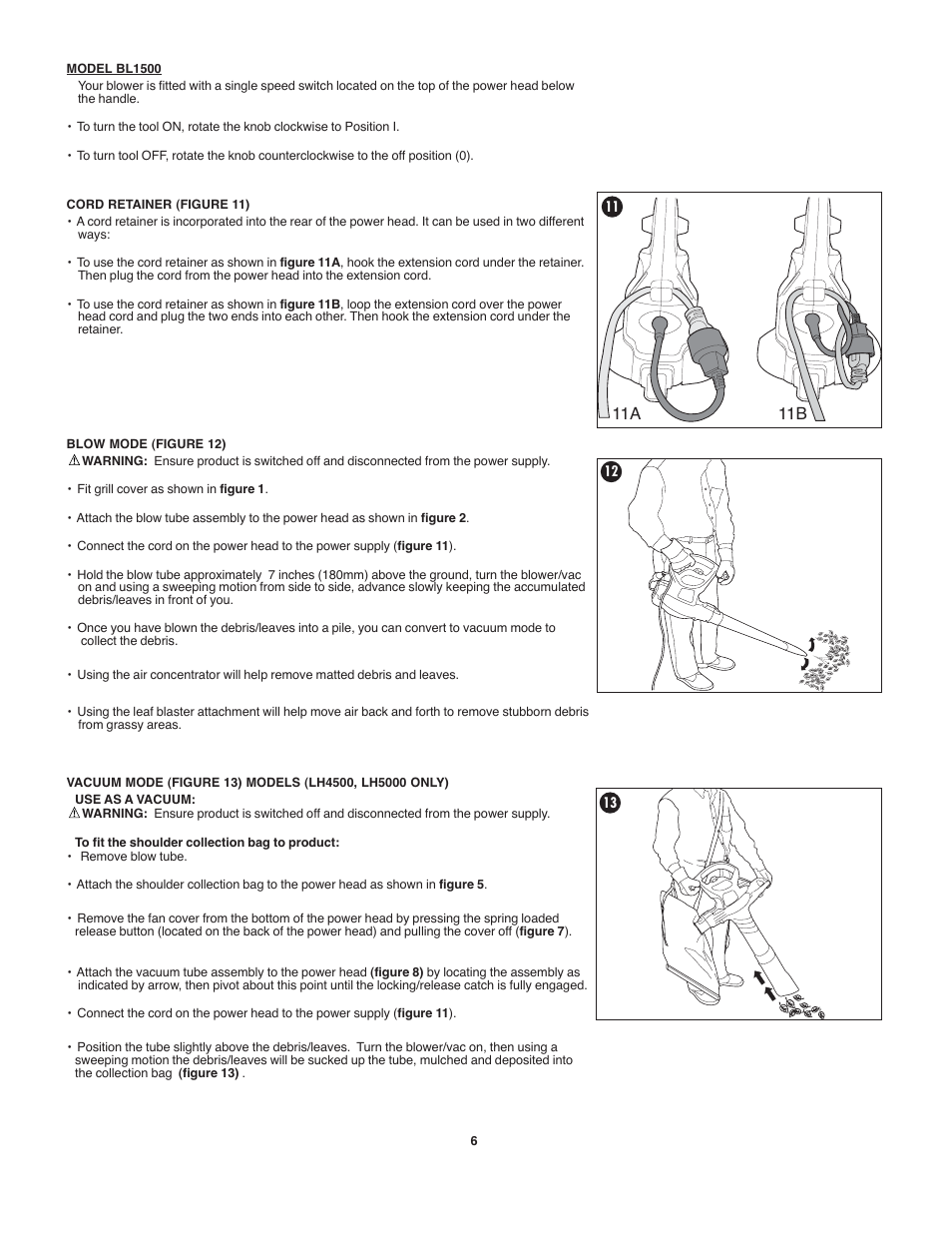 11a 11b | Black & Decker 90538065 User Manual | Page 6 / 20