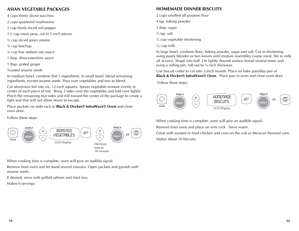 Black & Decker INFRAWAVE FC360 User Manual | Page 17 / 39