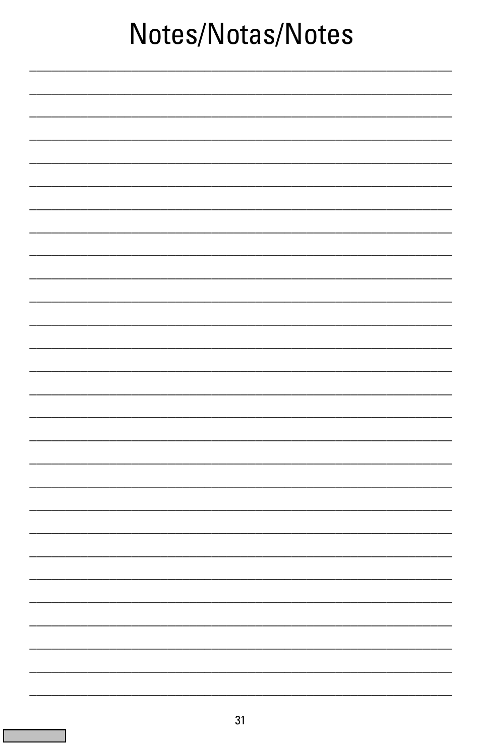 Black & Decker HS1776 User Manual | Page 31 / 32
