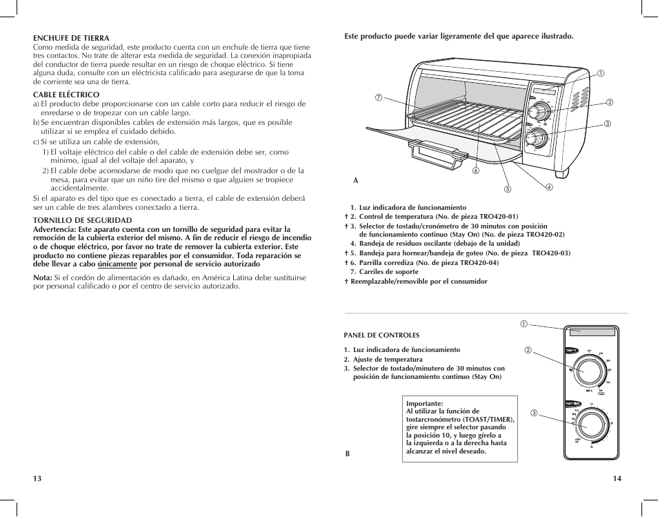Black & Decker TRO420 User Manual | Page 8 / 15
