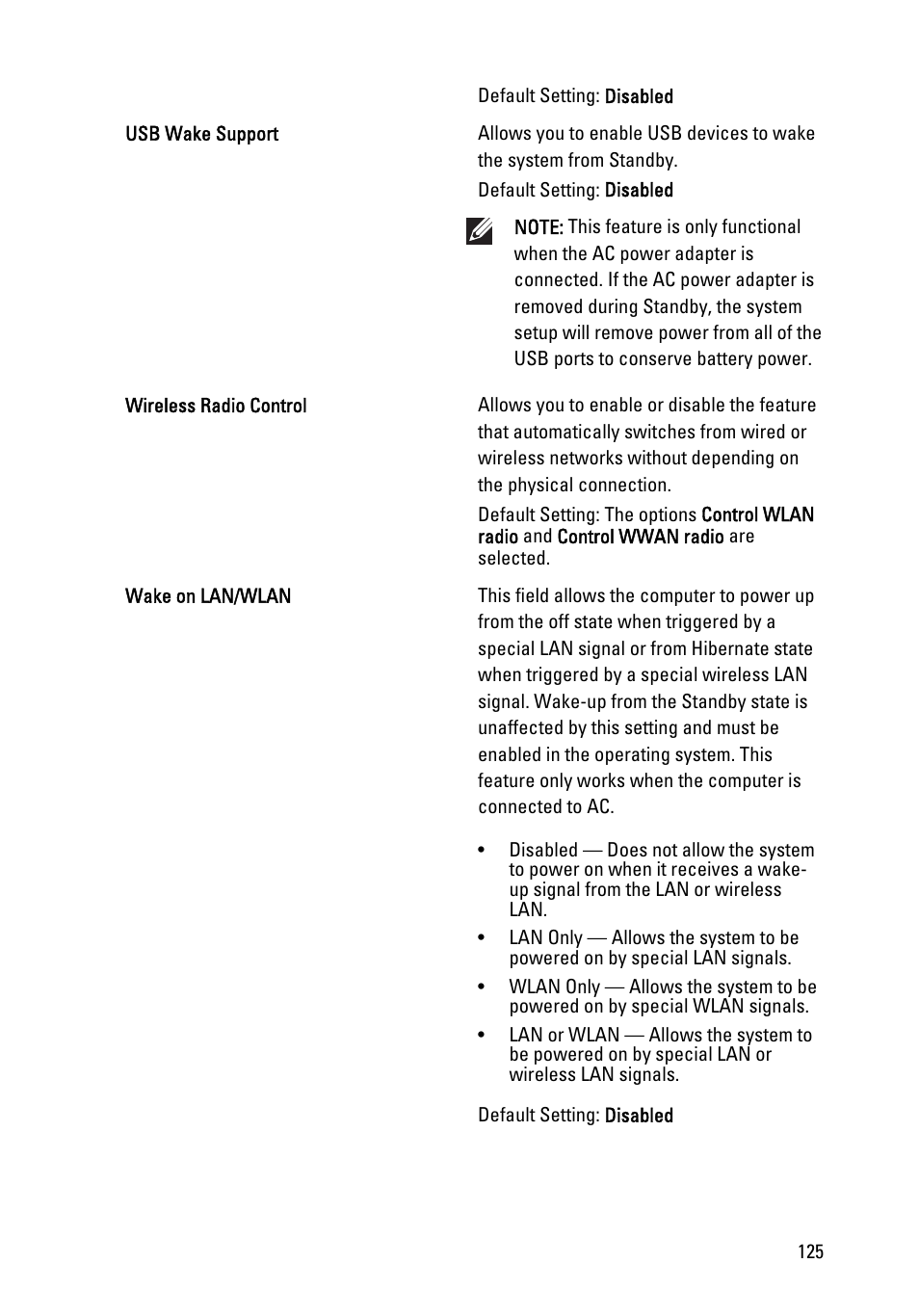 Dell Precision M6600 (Mid 2011) User Manual | Page 125 / 136