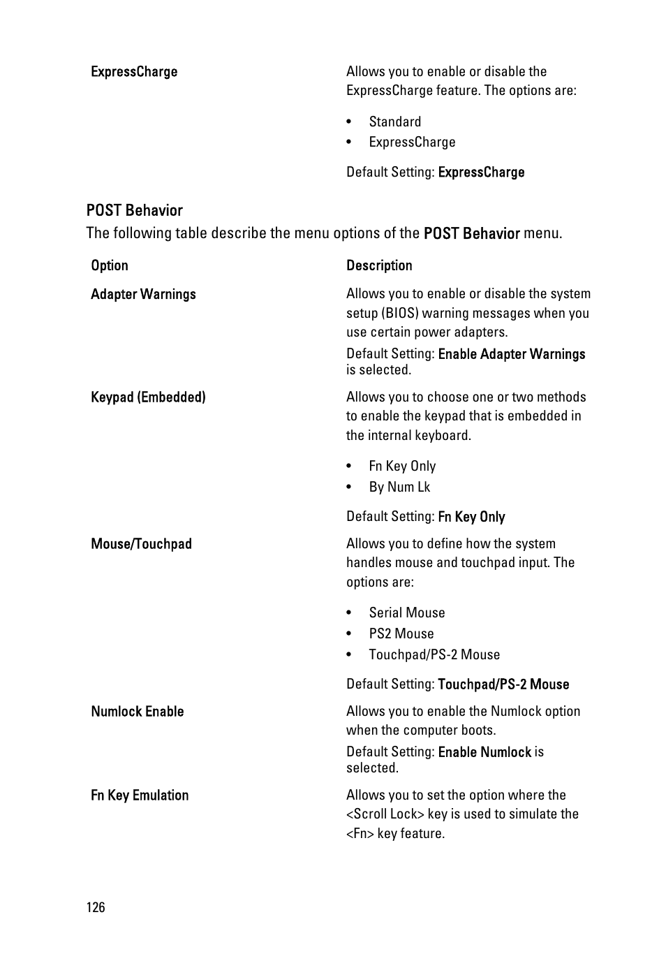 Dell Precision M6600 (Mid 2011) User Manual | Page 126 / 136