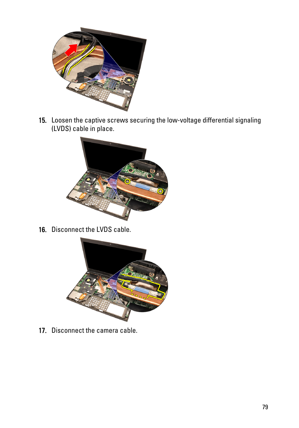 Dell Precision M6600 (Mid 2011) User Manual | Page 79 / 136