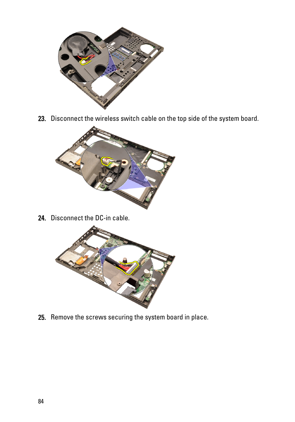 Dell Precision M6600 (Mid 2011) User Manual | Page 84 / 136