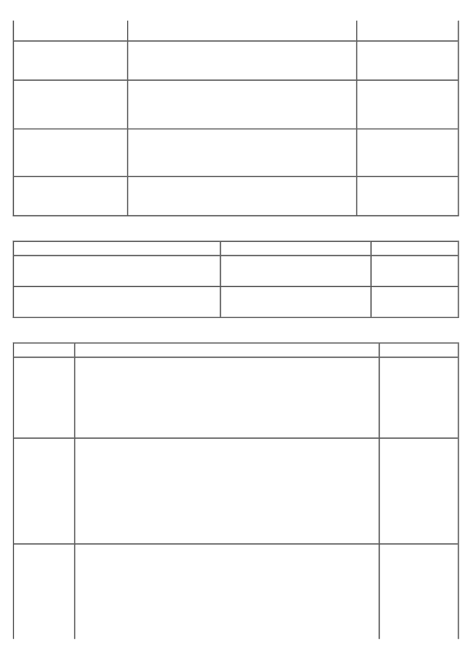 Table 8-5, Table 8-6 | Dell PowerVault 715N (Rackmount NAS Appliance) User Manual | Page 103 / 105