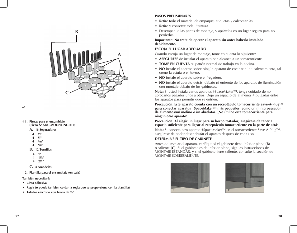Ac b | Black & Decker TRos1500 User Manual | Page 15 / 26