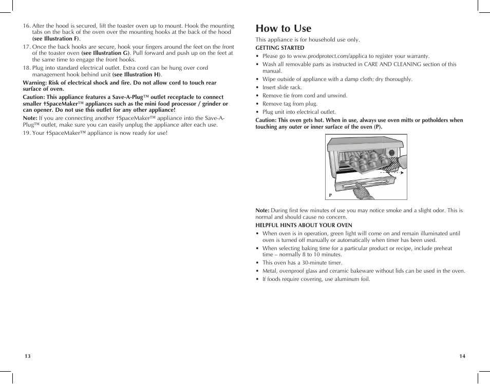 How to use | Black & Decker TRos1500 User Manual | Page 8 / 26