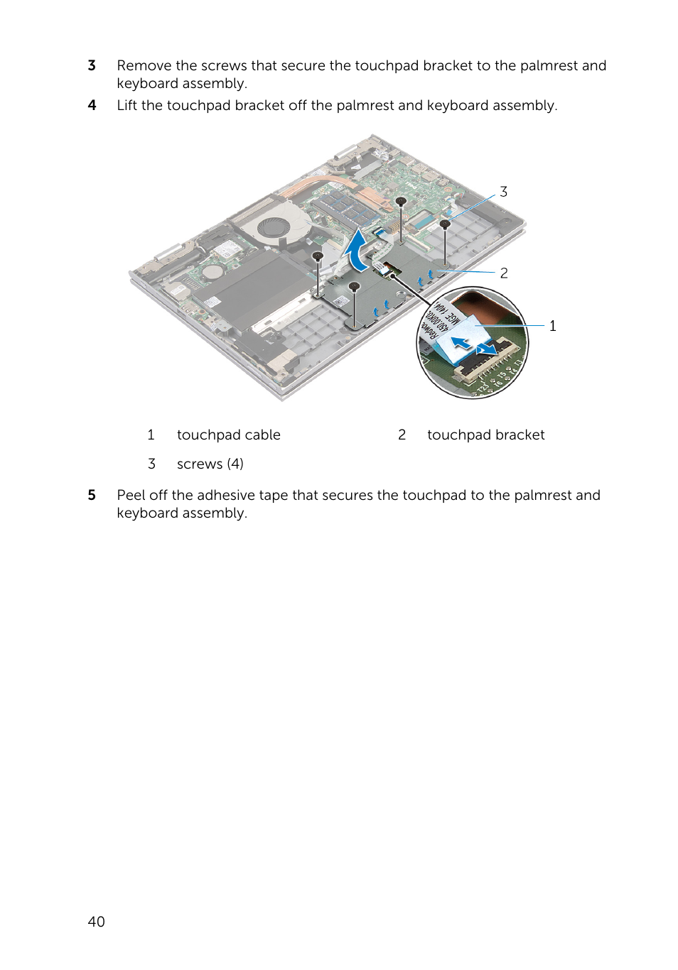Dell Inspiron 13 (7347, Mid 2014) User Manual | Page 40 / 92