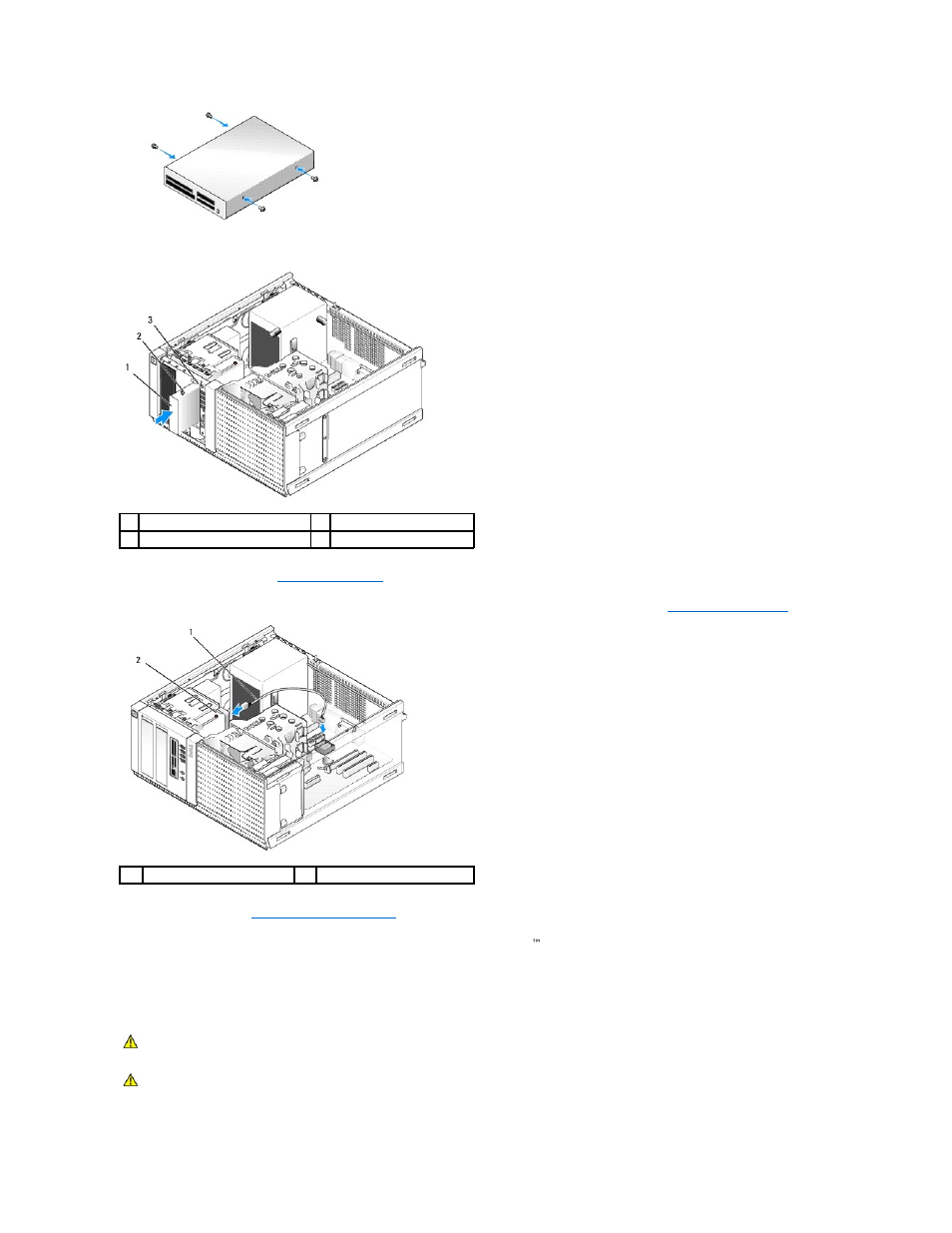 Optical drive | Dell OptiPlex 960 (Late 2008) User Manual | Page 79 / 146