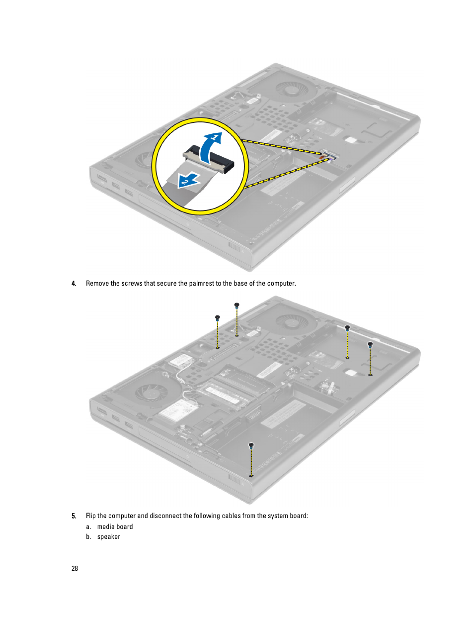 Dell Precision M4700 (Mid 2012) User Manual | Page 28 / 83