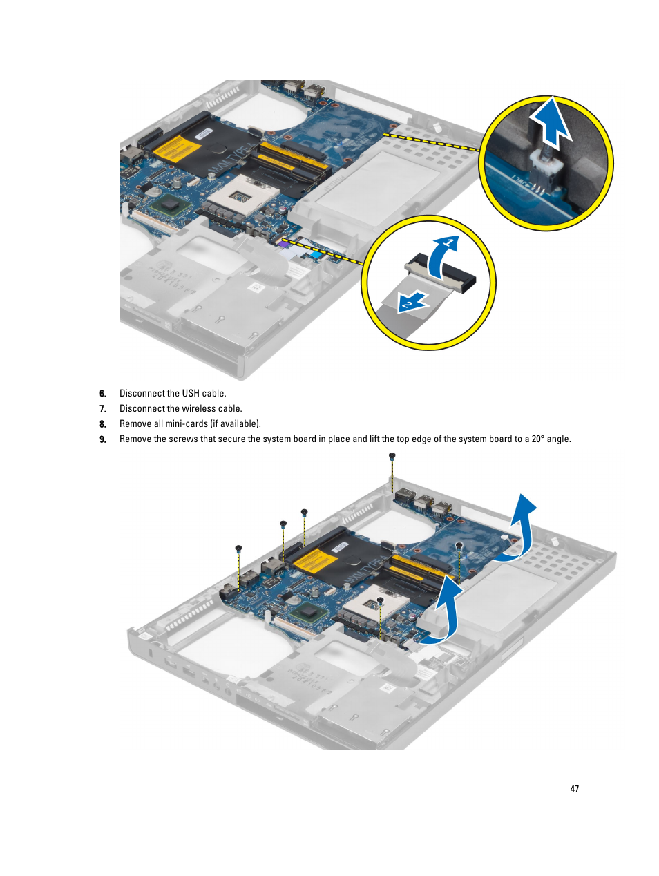 Dell Precision M4700 (Mid 2012) User Manual | Page 47 / 83
