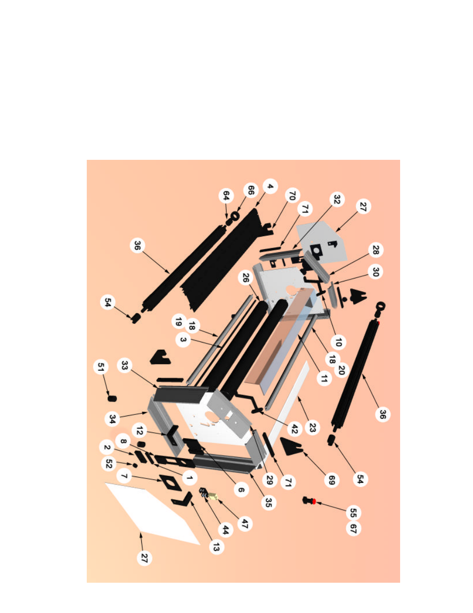 Exploded assembly | Banner American Products BA-EN45 User Manual | Page 17 / 17