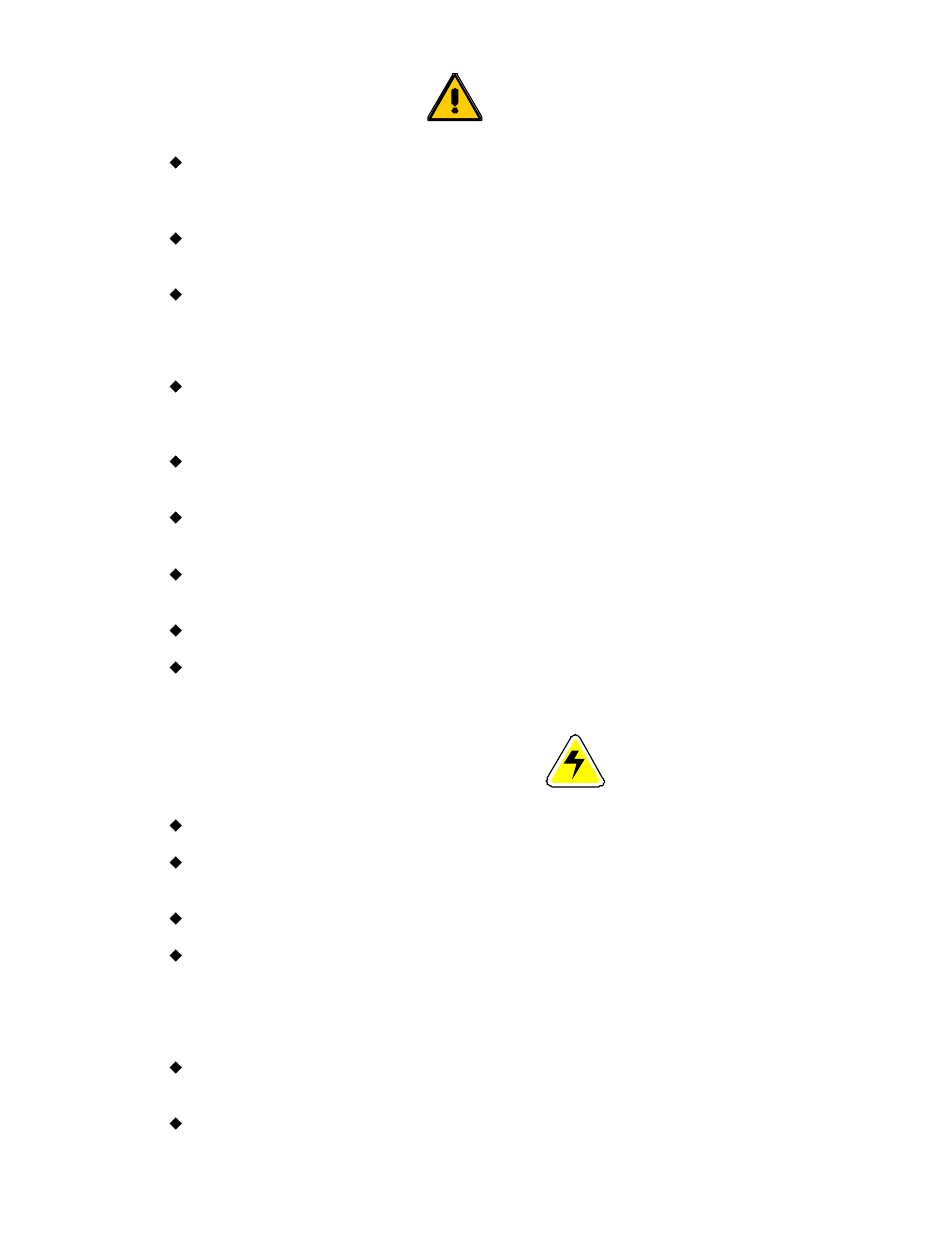 Ii. electrical safeguards, I. for your safety | Banner American Products BA-EN45 User Manual | Page 5 / 17