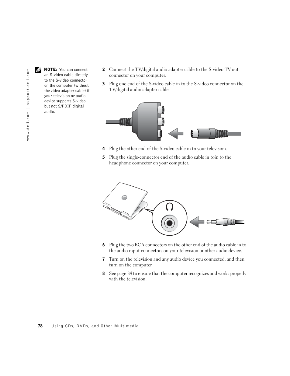 Dell Inspiron 8500 User Manual | Page 78 / 186