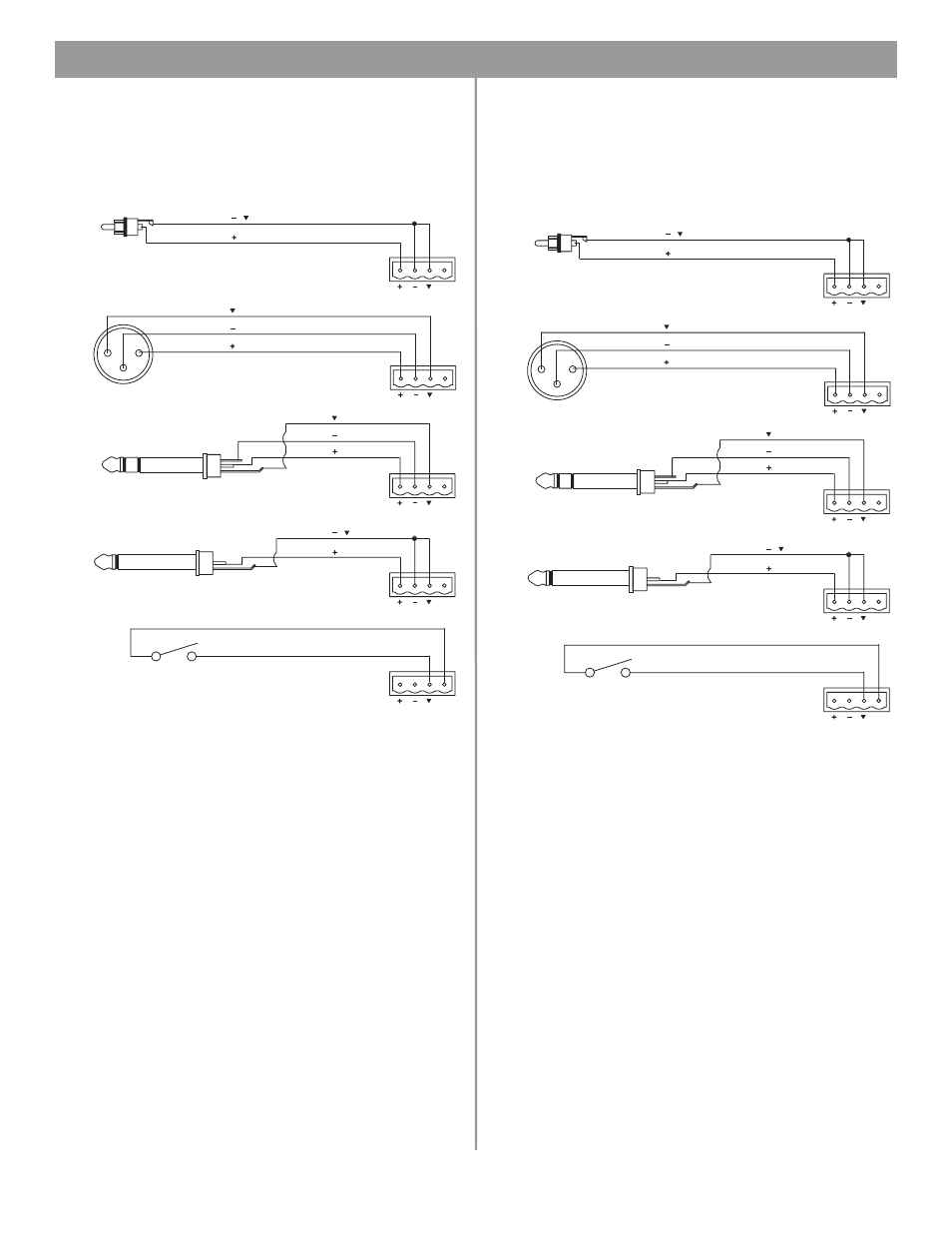 6 direct in/control source input, 0 hardware installation, 5 page/mic/line 4 source input | Source connector 4400 direct in/control, 21 of 66 | Bose FREESPACE 4400 User Manual | Page 24 / 70