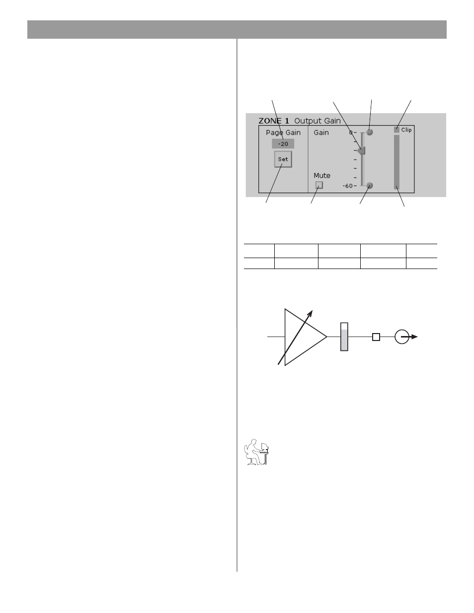 3 system setup procedure, 1 output gain, 0 freespace | 4400 system setup | Bose FREESPACE 4400 User Manual | Page 38 / 70