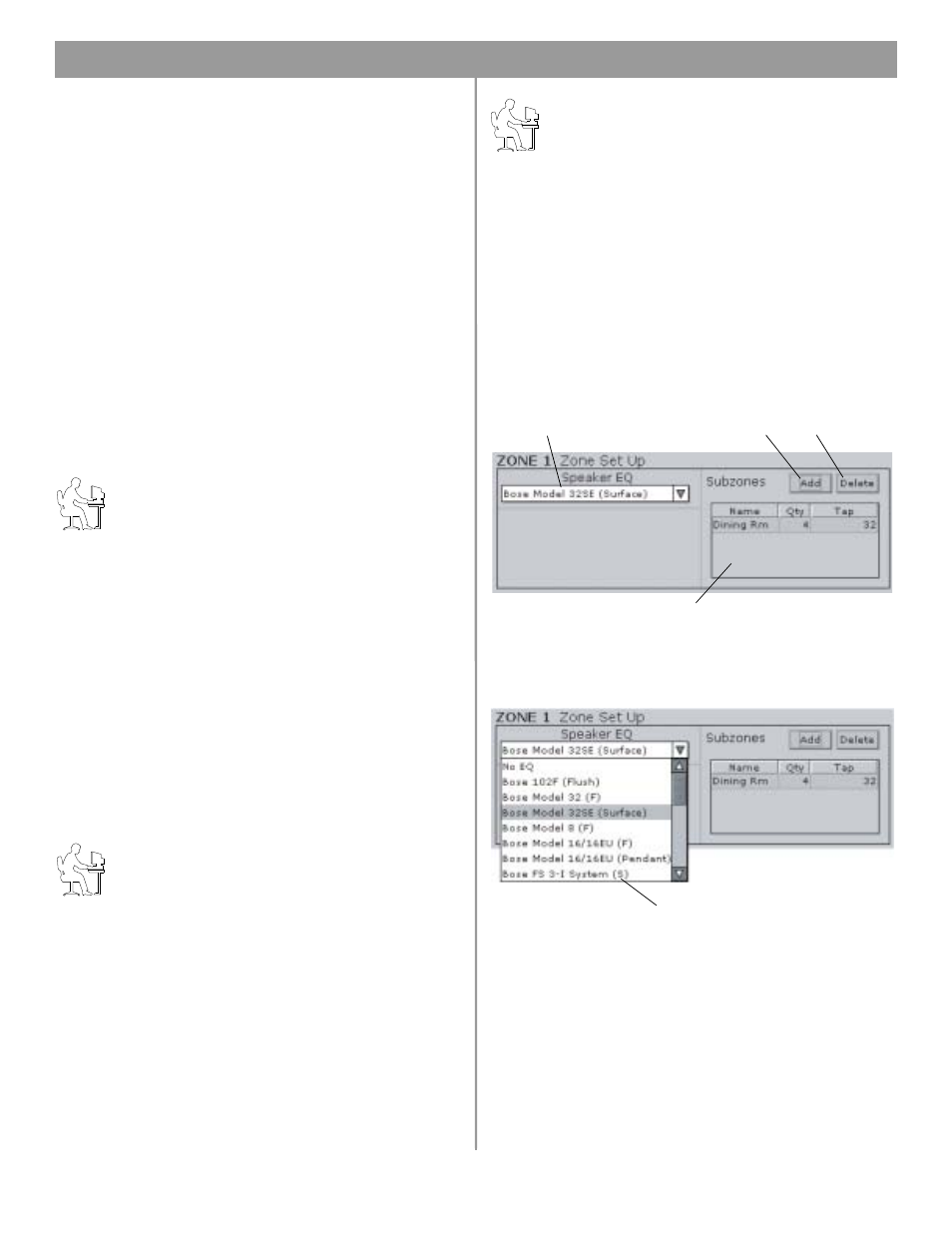 2 zone setup, 0 freespace, 4400 system setup | Bose FREESPACE 4400 User Manual | Page 39 / 70