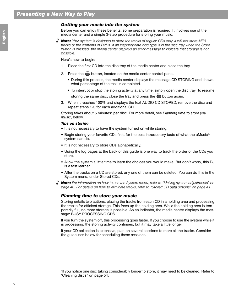 Presenting a new way to play | Bose LIFESTYLE 38 User Manual | Page 8 / 184