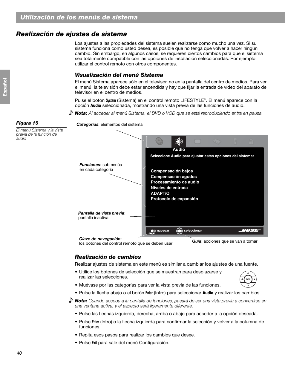 Bose LIFESTYLE 38 User Manual | Page 98 / 184