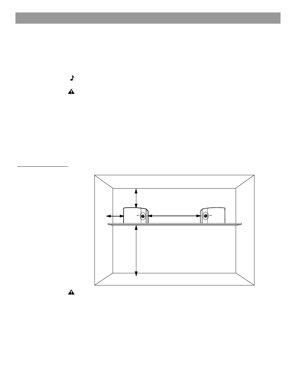 Figure 2, Placement guidelines, For your records | Setting up select the locations for your 201, Or 301, Speakers | Bose 201 User Manual | Page 4 / 12