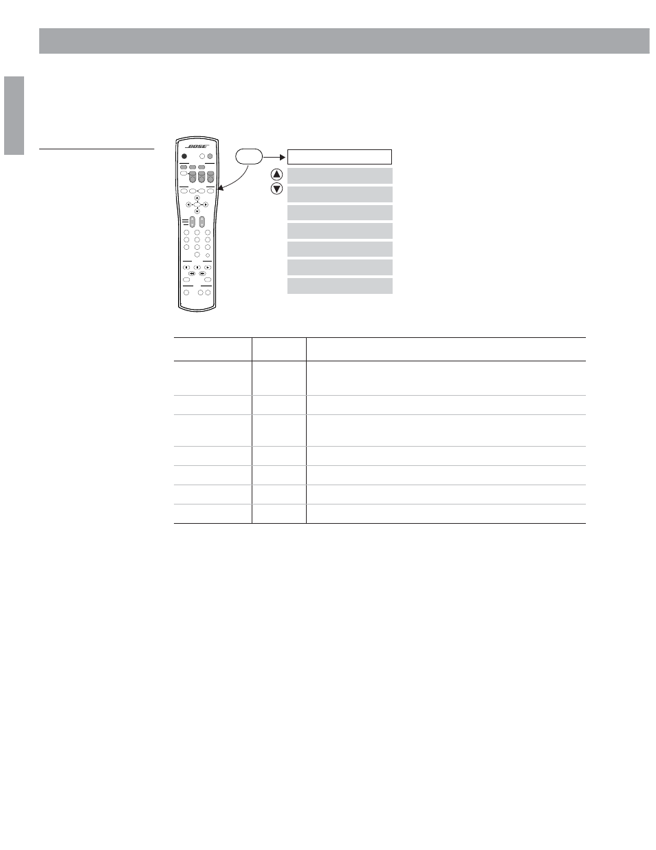 Changing vcd settings, Changing system settings, English | The vcd settings menu, Settings (vcd) language, Settings | Bose Lifestyle 18 User Manual | Page 26 / 46