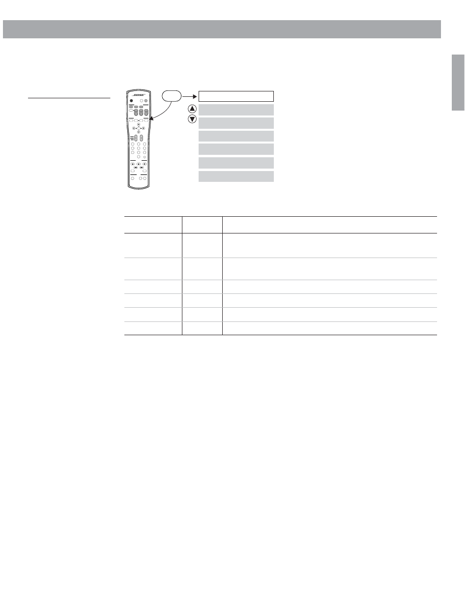 Changing am settings, Changing system settings, English | The am settings menu, Sleep timer station preset system setup am status, Settings (am) audio setup, Settings | Bose Lifestyle 18 User Manual | Page 29 / 46