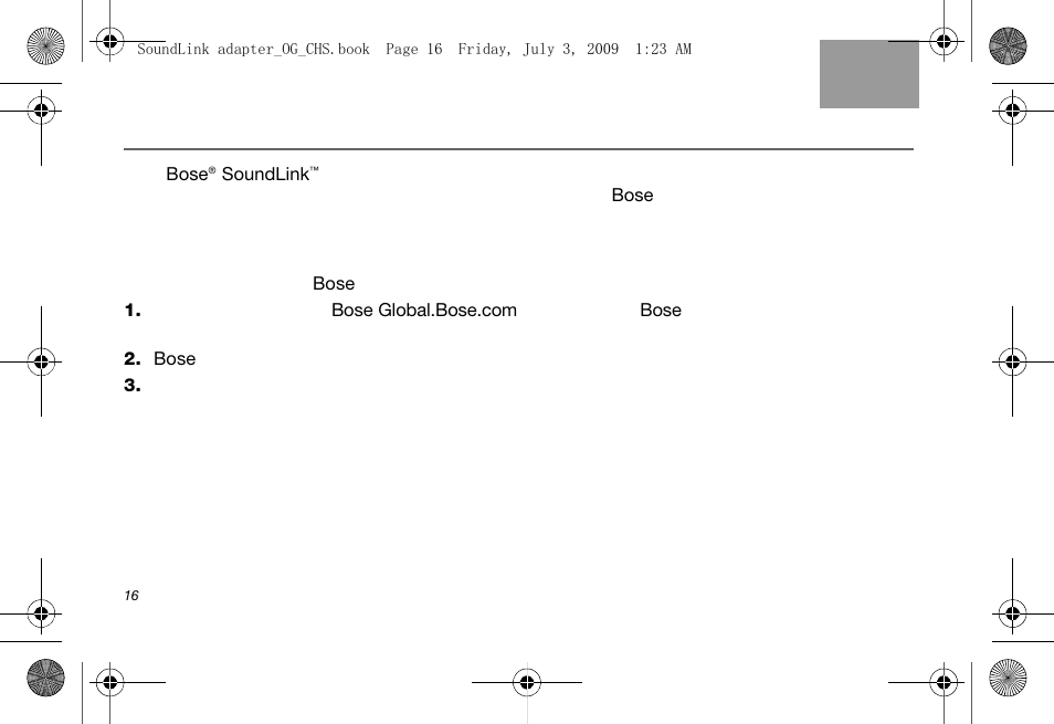 Bose Soundlink AM323699 User Manual | Page 180 / 204