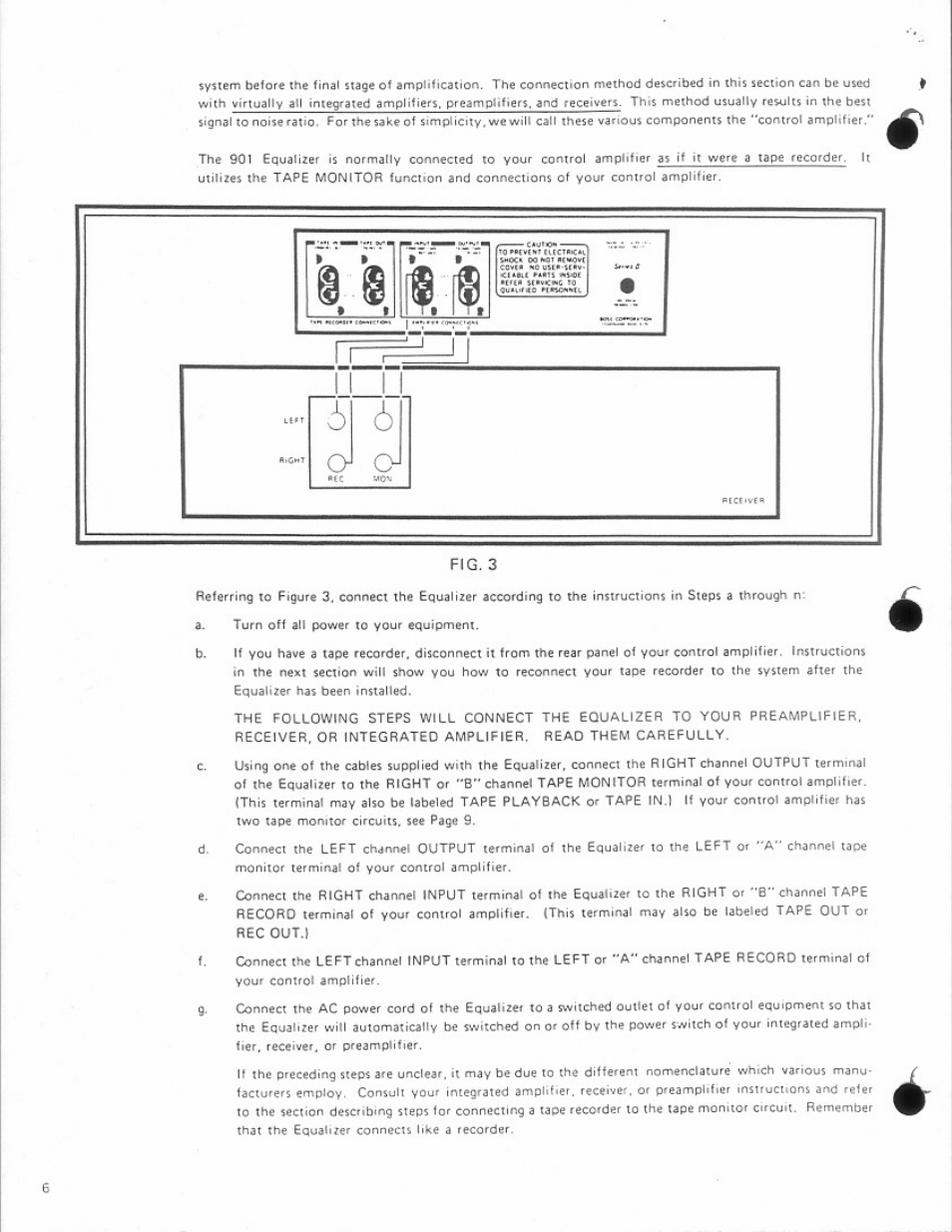 Bose 901 Series II User Manual | Page 6 / 16