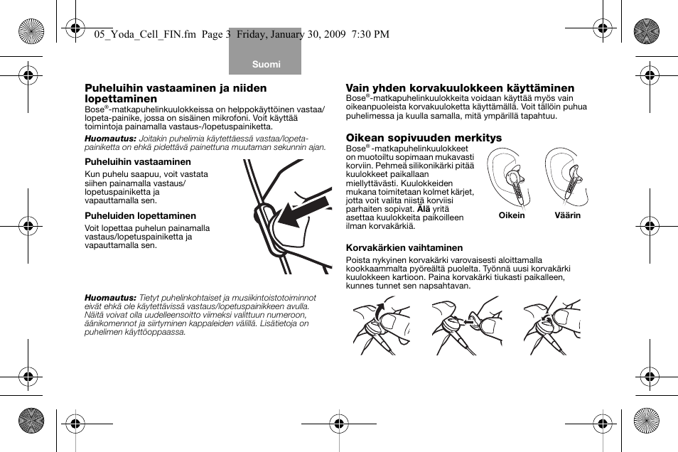Bose AM316835 User Manual | Page 28 / 100