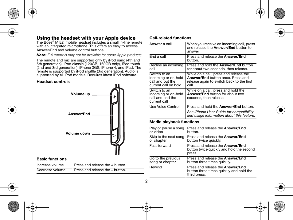 Bose AM331087 User Manual | Page 3 / 7