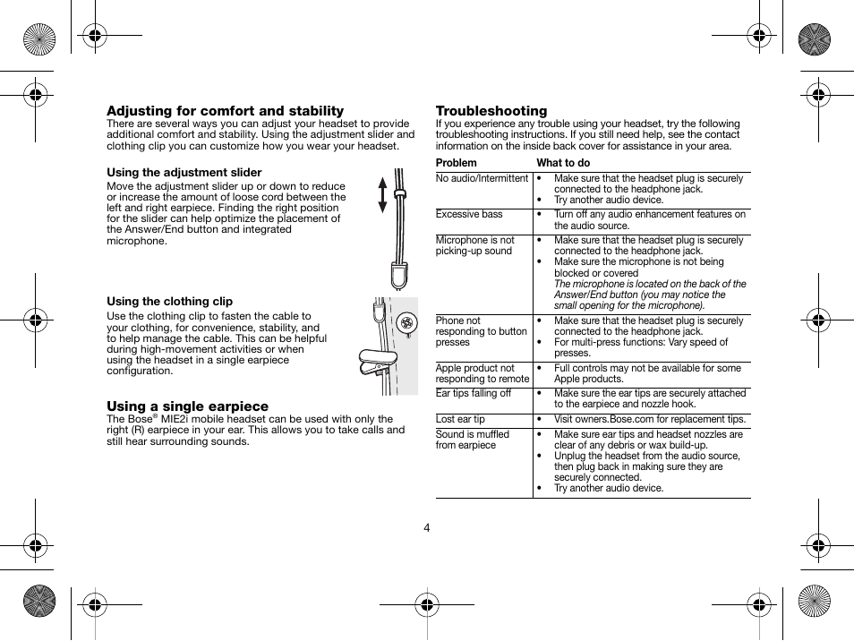 Bose AM331087 User Manual | Page 5 / 7