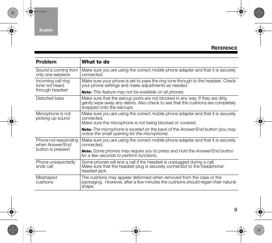 Bose AM319137 User Manual | Page 9 / 132