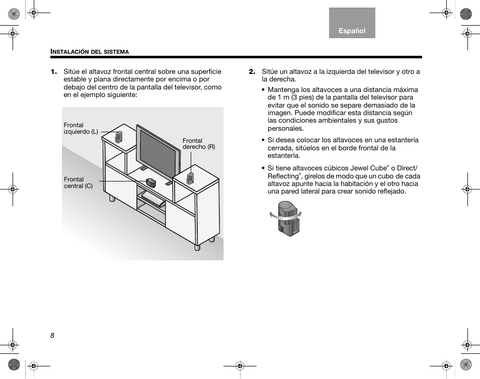Bose LIFESTYLE V35 User Manual | Page 10 / 18