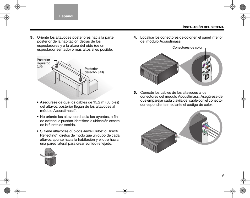 Bose LIFESTYLE V35 User Manual | Page 11 / 18