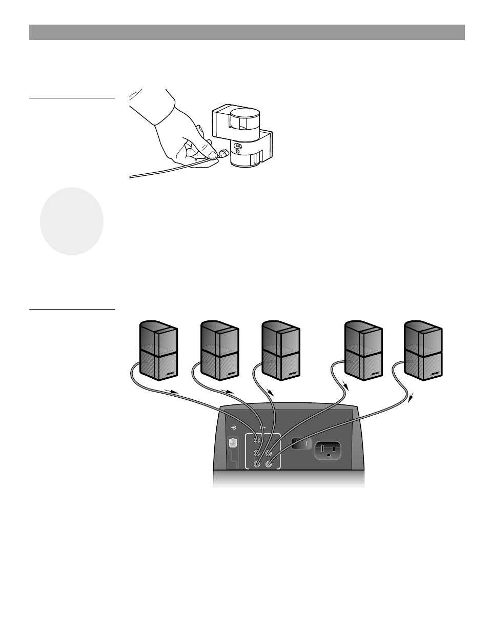 System installation instructions | Bose AM259777 User Manual | Page 12 / 32