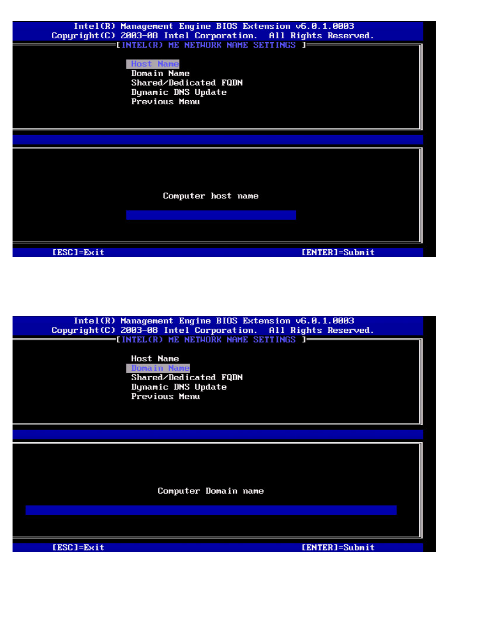 Domain name, Fqdn | Dell Precision M4500 (Early 2010) User Manual | Page 14 / 101