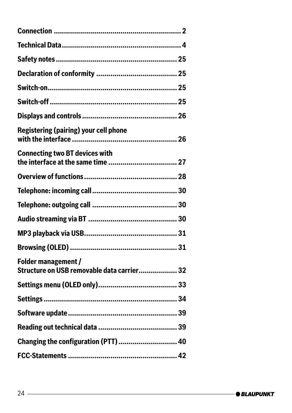 Bt_usb_if_vw_ptt_545_550_gb.pdf | Blaupunkt VW / AUDI 7 607 545 550 User Manual | Page 5 / 24