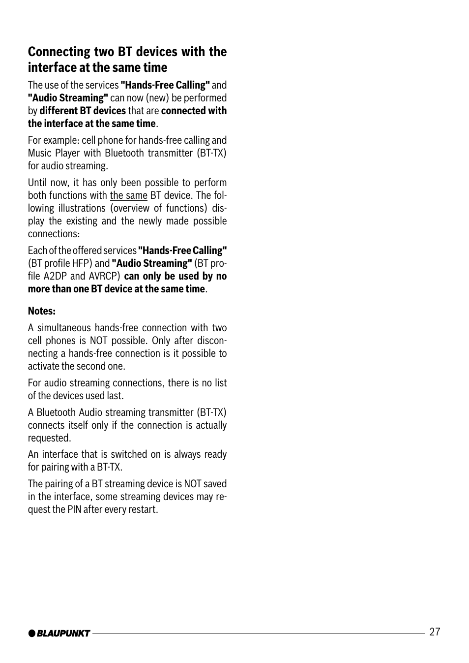 Blaupunkt VW / AUDI 7 607 545 550 User Manual | Page 8 / 24
