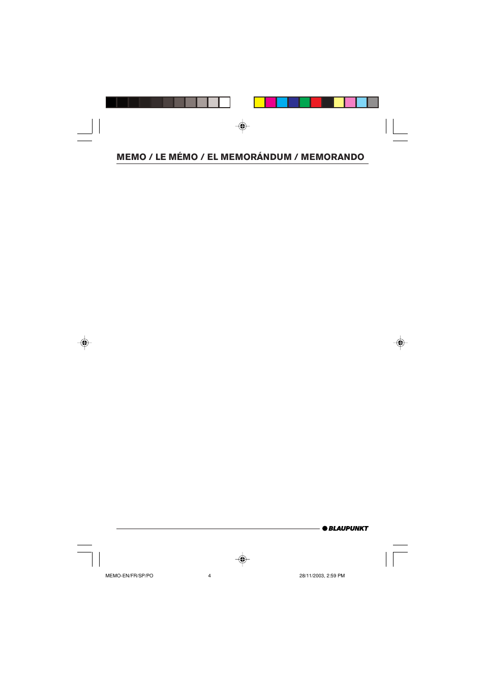 Blaupunkt Atlanta CD34 User Manual | Page 76 / 84