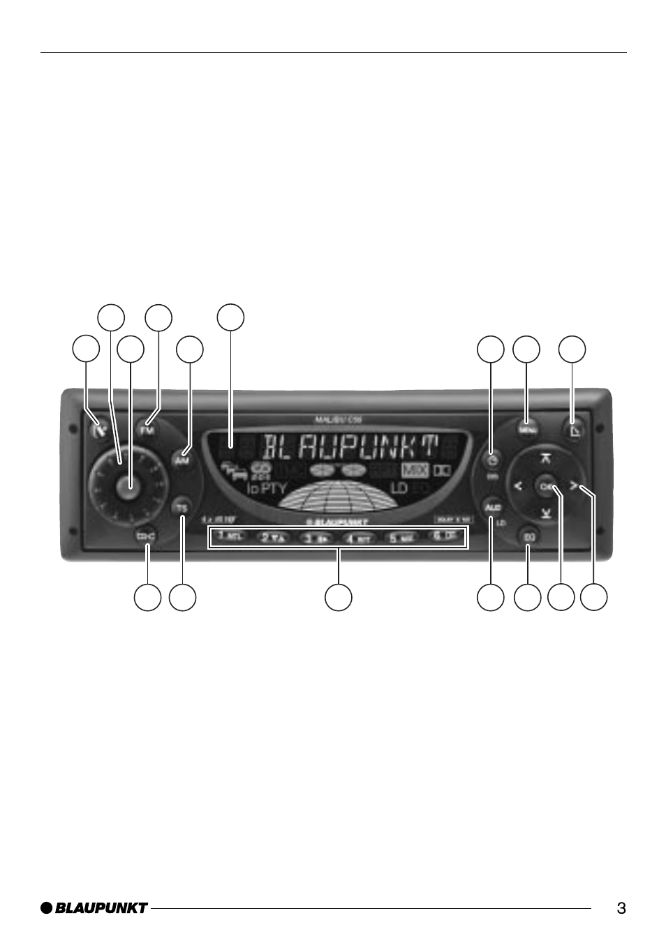 Blaupunkt MALIBU C50 User Manual | Page 3 / 20
