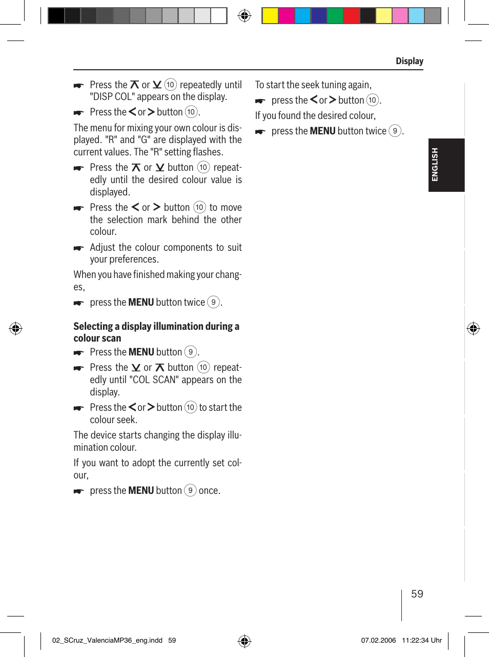 Blaupunkt SANTA CRUZ MP36 User Manual | Page 30 / 33